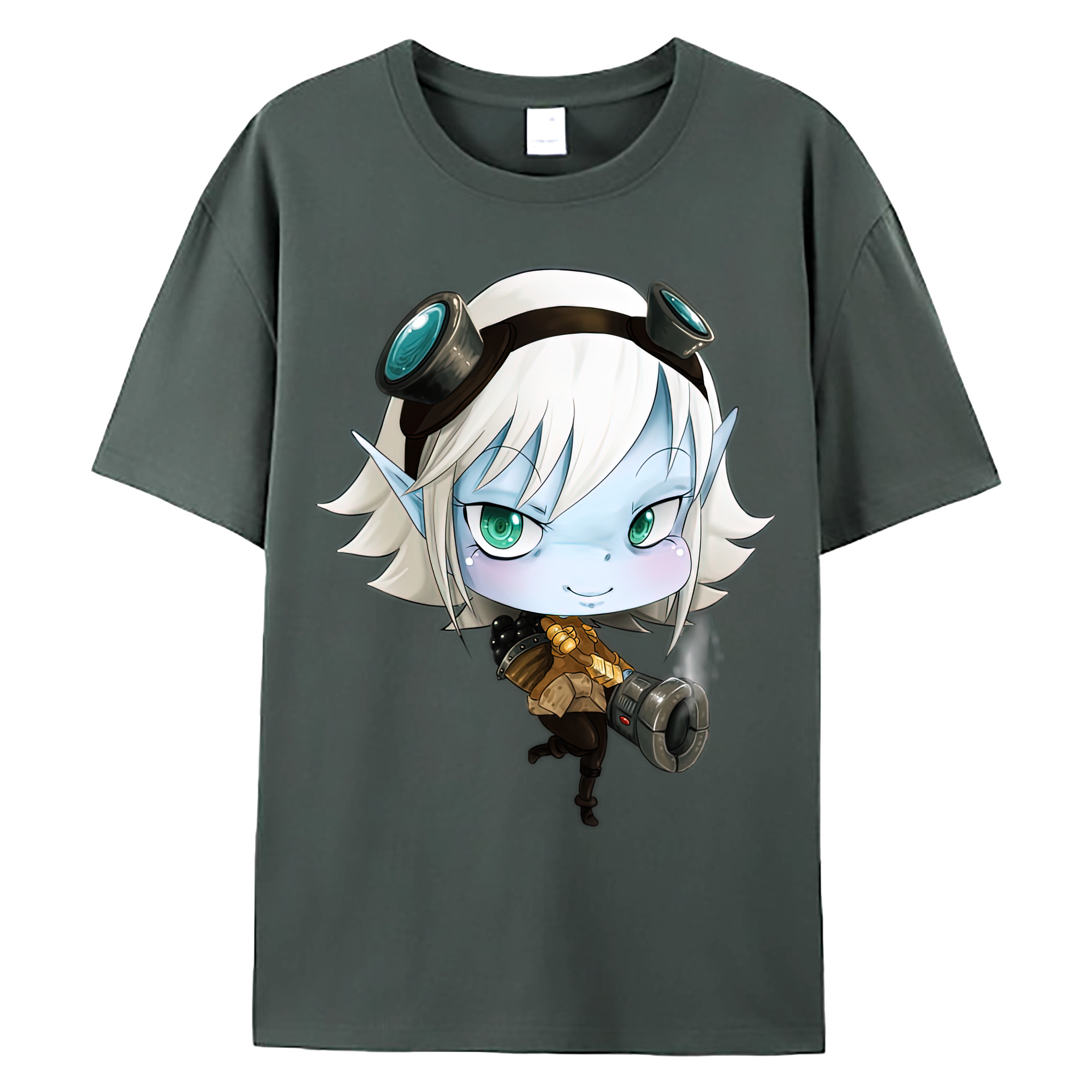 （画像用） リーグ・オブ・レジェンド League of Legends LOL 綿100％ メンズ半袖Tシャツ｜肌触りやわらか＆通気性